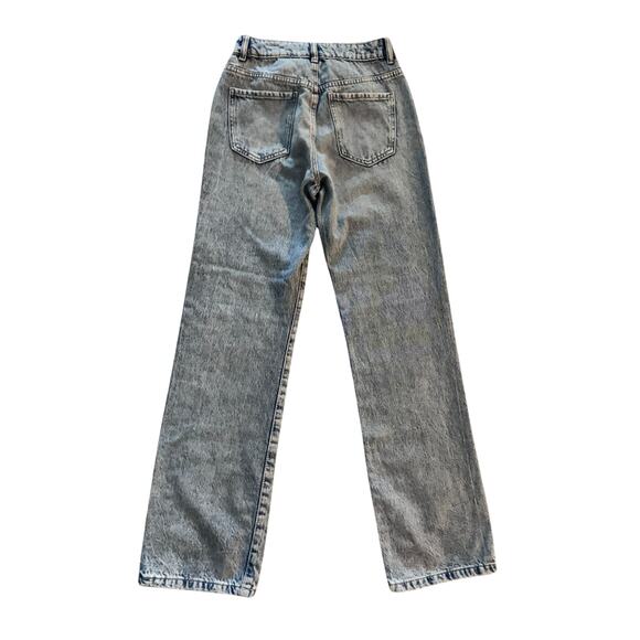 Garage Denim 90s Straight Jeans Women’s Size 0 / 24 Light Wash Vintage Y2K Style - Picture 4 of 9